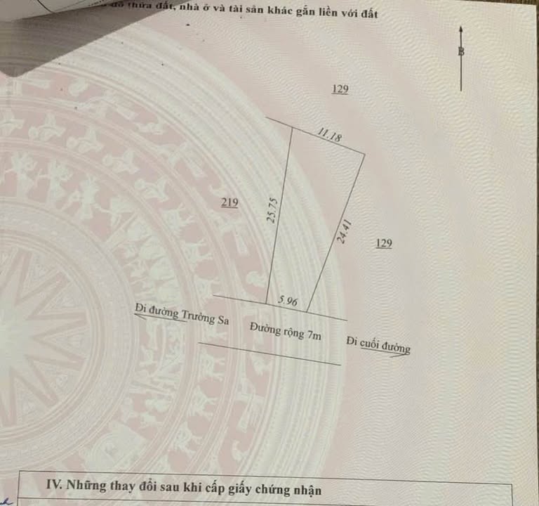 Đất hẻm Trường Sa, phường Diên Hồng, 215m² giá 400 triệu - Tiềm năng đầu tư lớn!