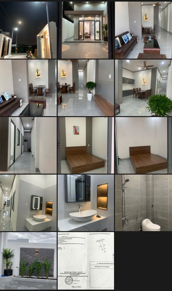 Nhà đẹp hiện đại tại KDC Ngô Đức Tốn, Phan Thiết 100m² giá 1.58 tỷ - Sổ hồng chính chủ!