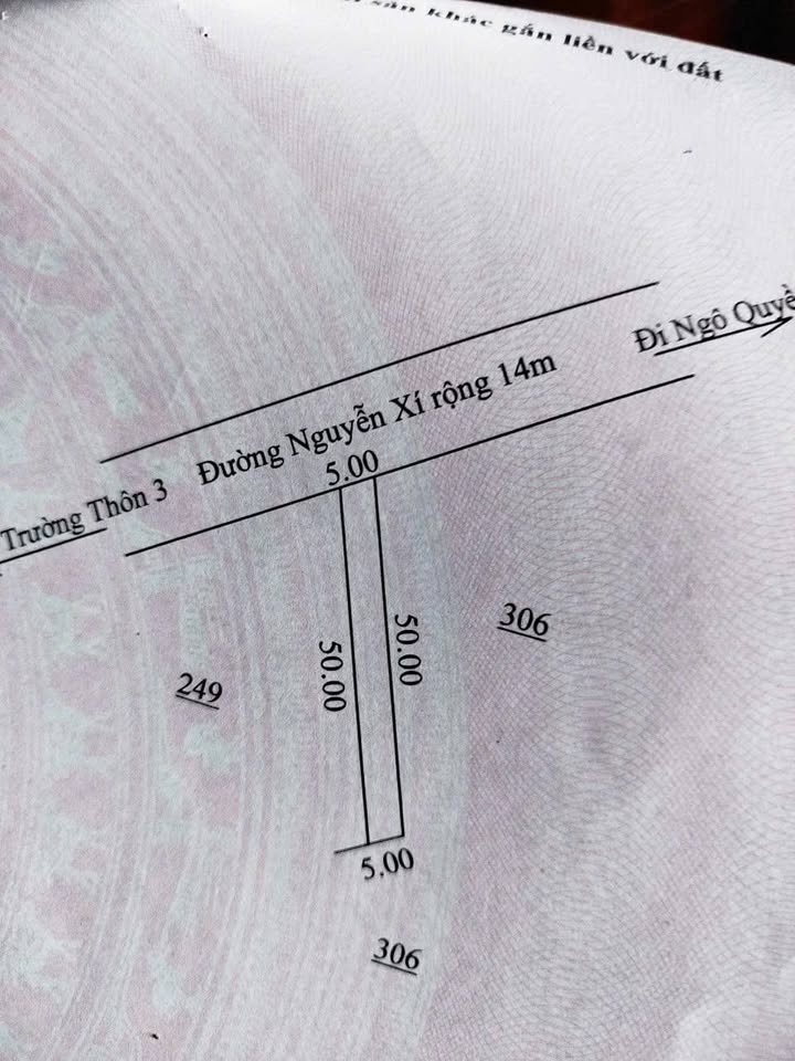 Đất nền 250m² tại 21 Nguyễn Xí, Pleiku - Giá chỉ 900 triệu VND