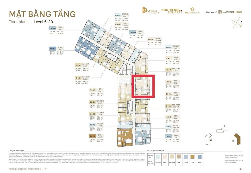 Căn hộ Masteri Trinity Văn Giang 50m² giá 3,5 tỷ - Đầu tư sinh lời ngay!