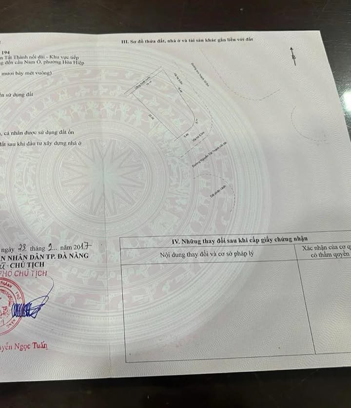 Bán lô đất 2 mặt tiền Nguyễn Tất Thành & Đàm Quang Trung 257m² - Cơ hội đầu tư hiếm có!