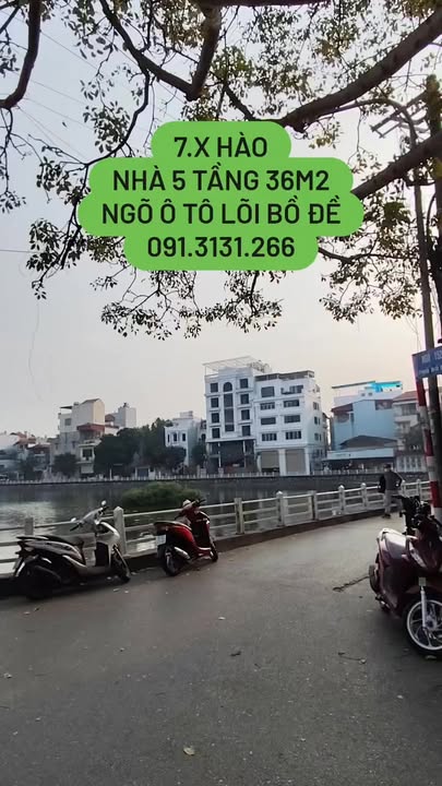 Nhà 5 tầng Bồ Đề 36m² - Bán gấp, ô tô vào tận nơi!