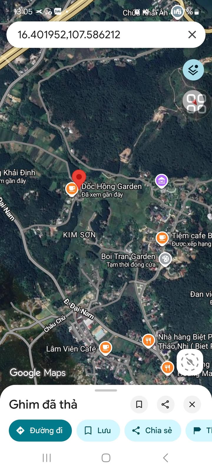 Đất nghỉ dưỡng Thủy Bằng, Huế 1.188m² giá 6.898 tỷ - Đầu tư sinh lời bền vững!