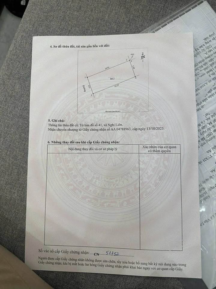 Đất nền Hồng Liên, Vinh 80.2m² giá 2.2 tỷ - Ô tô vào tận nơi!