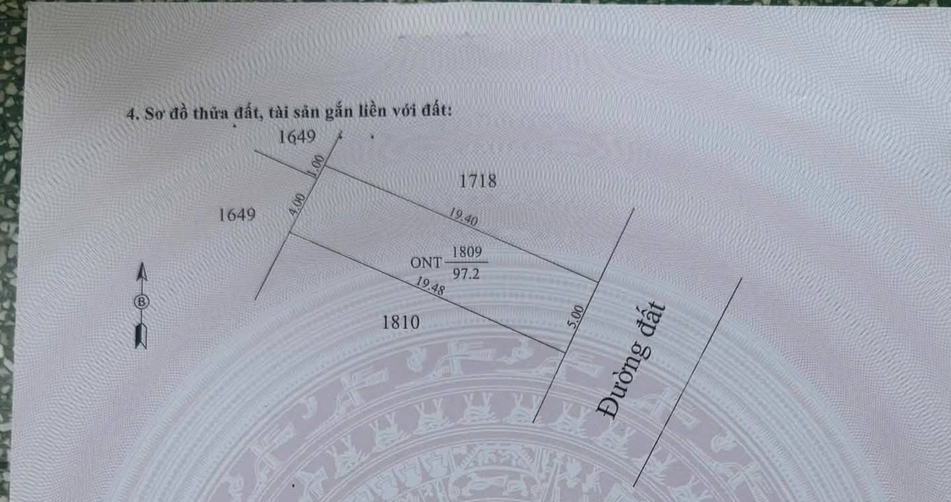 Đất nền Cây Da, Hiệp Thạnh, Gò Dầu 95m² giá 370 triệu - Sổ hồng chính chủ, thổ cư 100%!