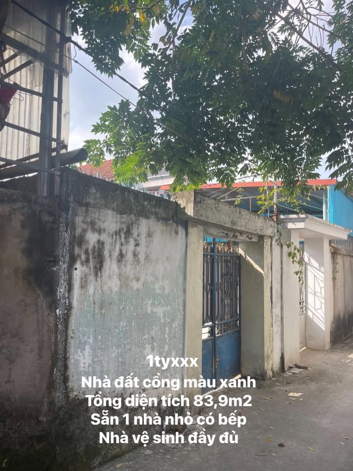 Đất nền Hương Canh 83,9m² - Nở hậu, thuận tiện sinh sống