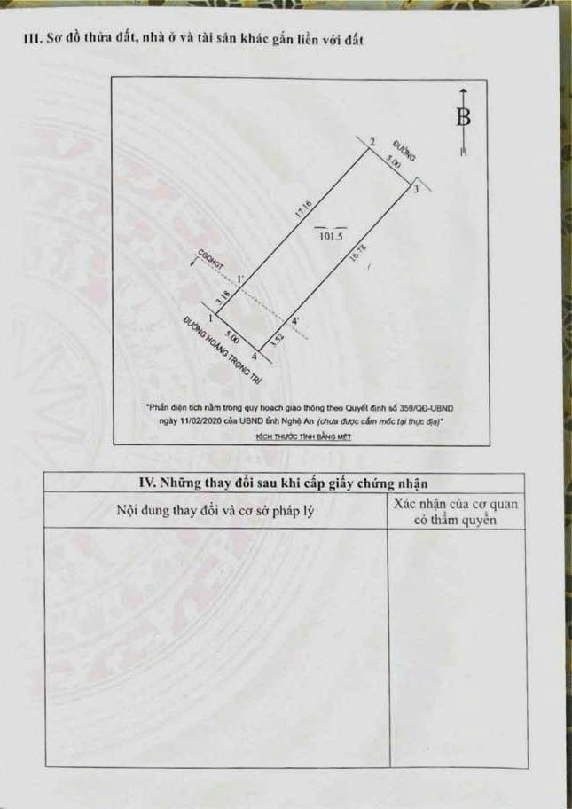 FrontHouse Mặt đường Hoàng Trọng Trì, Hưng Lộc 102m² giá 6 tỷ - Kinh doanh thuận lợi!