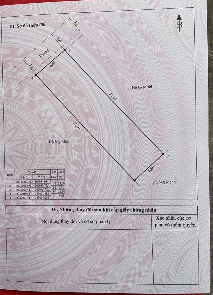 Đất nền Đông Triều 169m² giá 600 triệu - Phong thủy tốt, chính chủ bán gấp!
