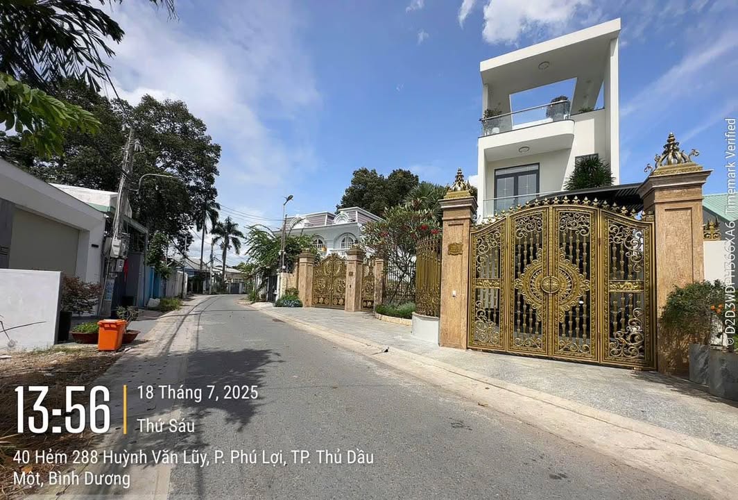 Đất thổ cư Phú Lợi Thủ Dầu Một 95m² giá 2.8 tỷ - Mặt tiền đường nhựa thông thoáng!