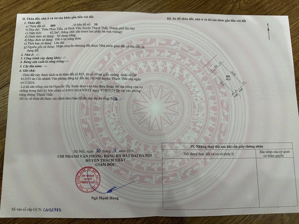 Đất nền Phúc Tiến, Bình Yên 62m² giá 2 tỷ - Hạ tầng mới, vị trí đắc địa!