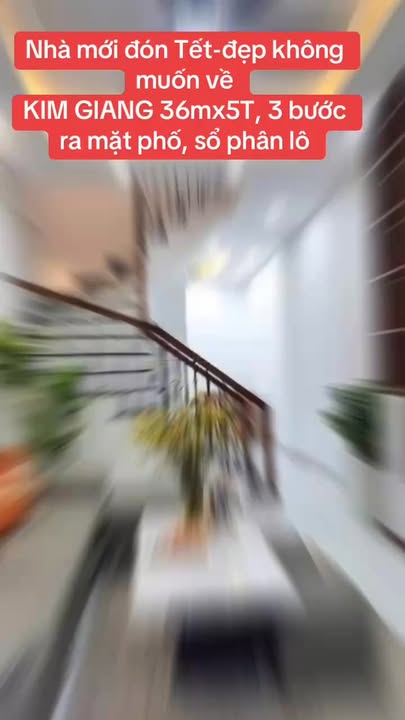 Nhà phố Kim Giang 36m² giá 10 tỷ - Sổ phân lô chính chủ, gần phố lớn!