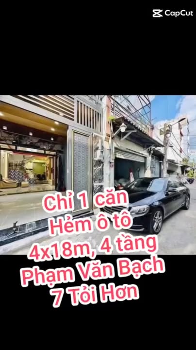 Nhà phố Tân Bình 72m² giá 7 tỷ - Nhà mới ở ngay, gần chợ Phạm Văn Bạch!