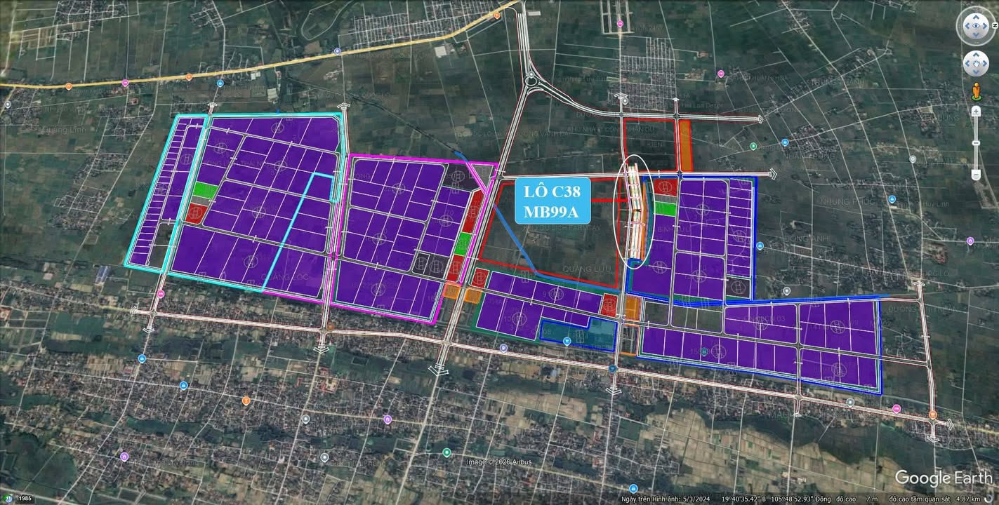 Đất nền KCN Lưu Bình Thanh Hóa 125m² giá 1.59 tỷ - Tiềm năng phát triển lớn!