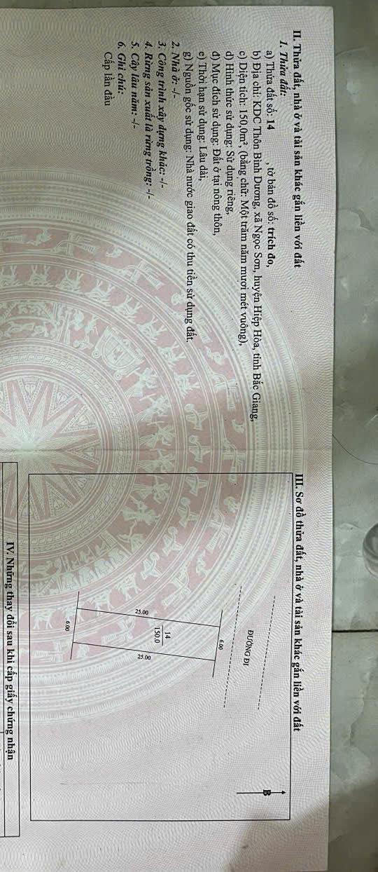 Căn hộ 150m² tại Thủ Dầu Một - Sổ hồng đầy đủ - Giá chỉ 1 tỷ!