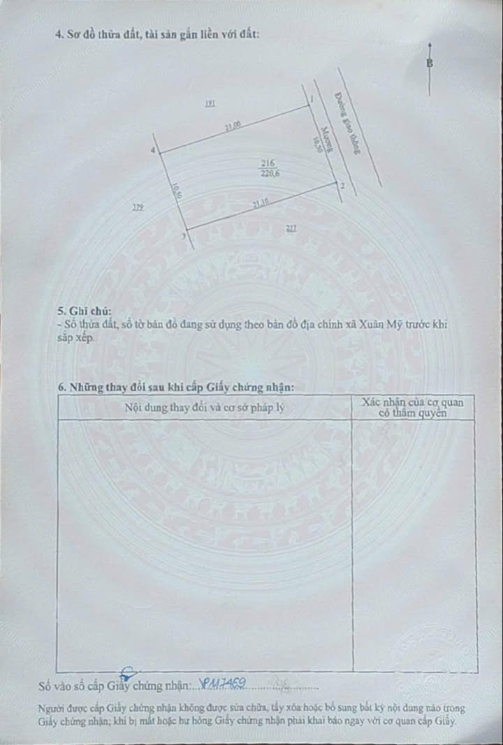 Đất nền Quang Mỹ - Xuân Mỹ 220m² giá thỏa thuận - Cách biển chỉ 2km!