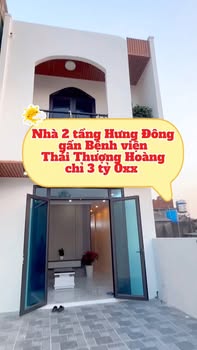 Nhà 2 tầng Hưng Đông, 76m² giá 3 tỷ - Ô tô đậu tận cửa, gần bệnh viện!