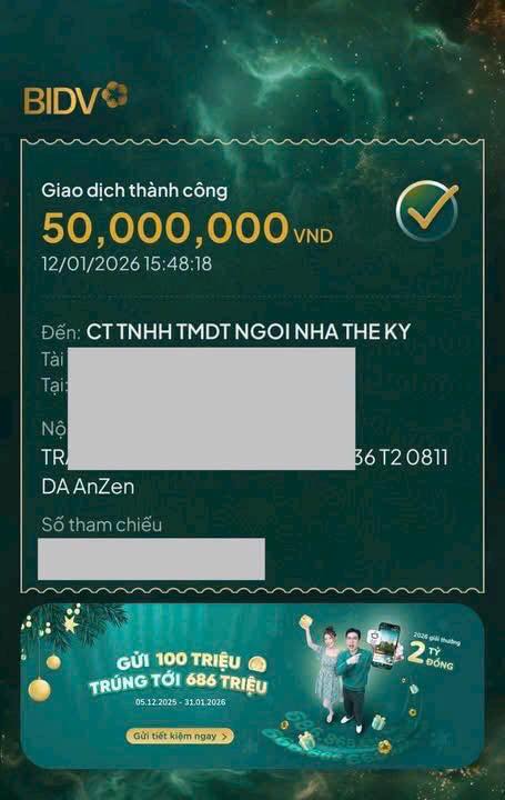 Căn hộ Anzen Residence Hải Phòng 37m² giá 3.8 tỷ - View sông đẳng cấp!