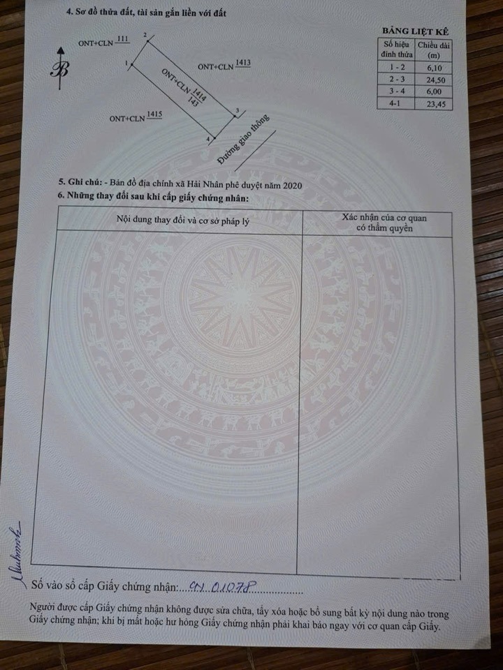 Đất thổ cư 144m² tại Bắc Hải, Nghi Sơn - Giá chỉ 1.2 tỷ, cơ hội đầu tư hấp dẫn!