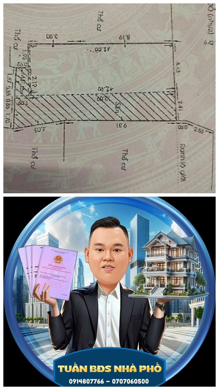 Nhà mặt tiền Phường 1, Bình Thạnh 50m² giá 9,95 tỷ - Cơ hội đầu tư hiếm có!