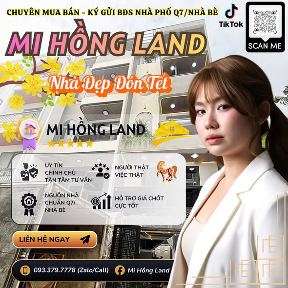 Nhà phố Huỳnh Tấn Phát 5166m² giá 7.95 tỷ - Full nội thất cao cấp, sẵn sàng vào ở!