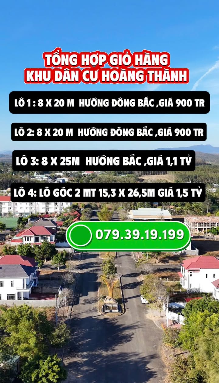 Đất nền KDC Hoàng Thành Kon Tum 160m² giá chỉ từ 900 triệu - Cơ hội đầu tư tuyệt vời!