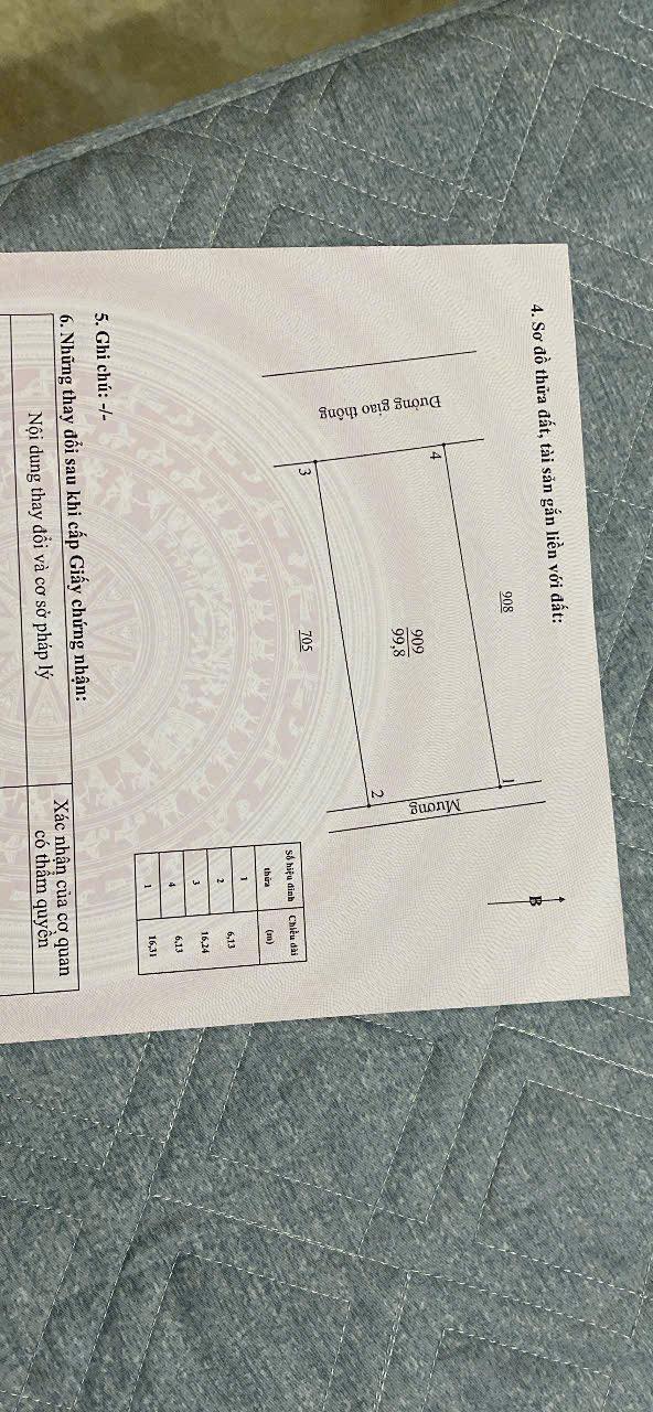 Đất thổ cư tại làng Vịt Thạch Hà 100m² giá chỉ 1.1 tỷ - Cơ hội đầu tư tuyệt vời!