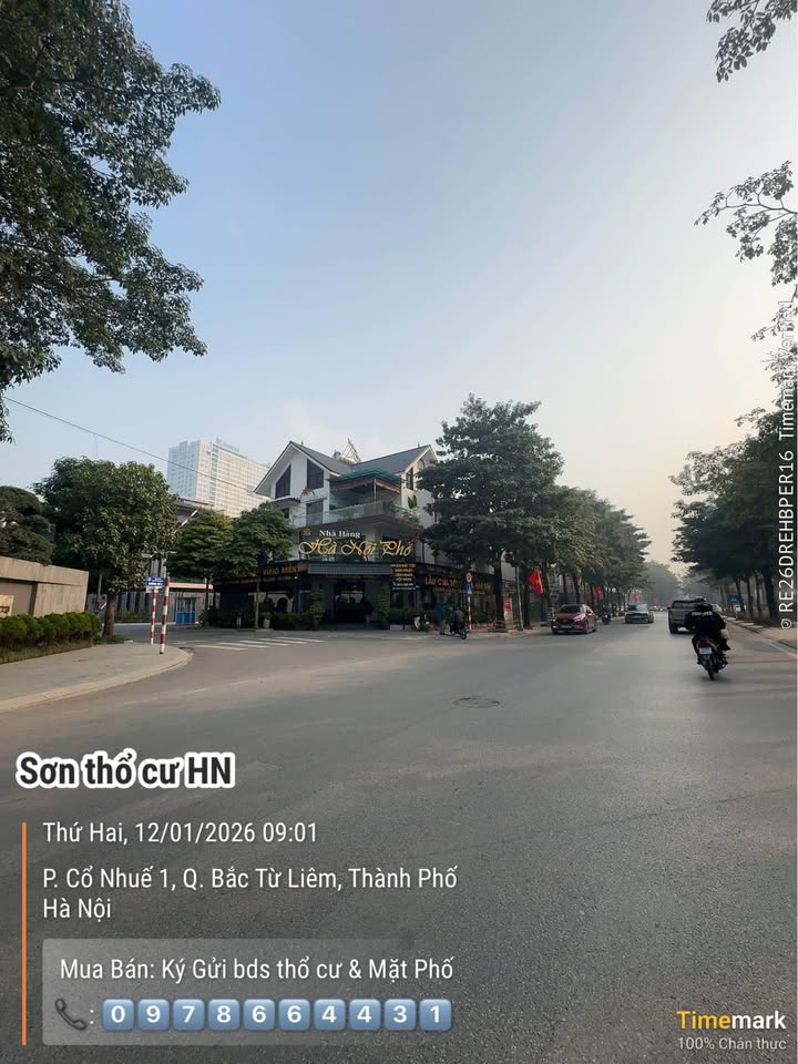 Biệt thự lô góc 3 mặt thoáng Phú Diễn 280m² giá 100 tỷ - Cơ hội đầu tư đỉnh cao!