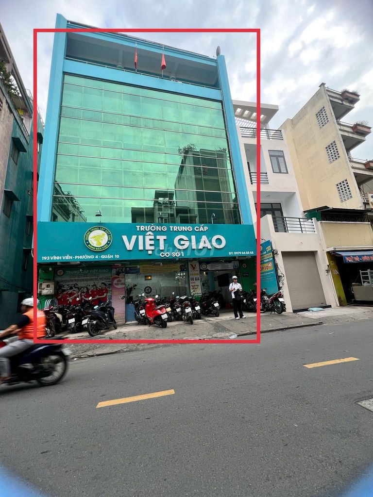 Building mặt tiền đường Vĩnh Viễn Quận 10 600m² giá 120 triệu - Thang máy hiện đại!