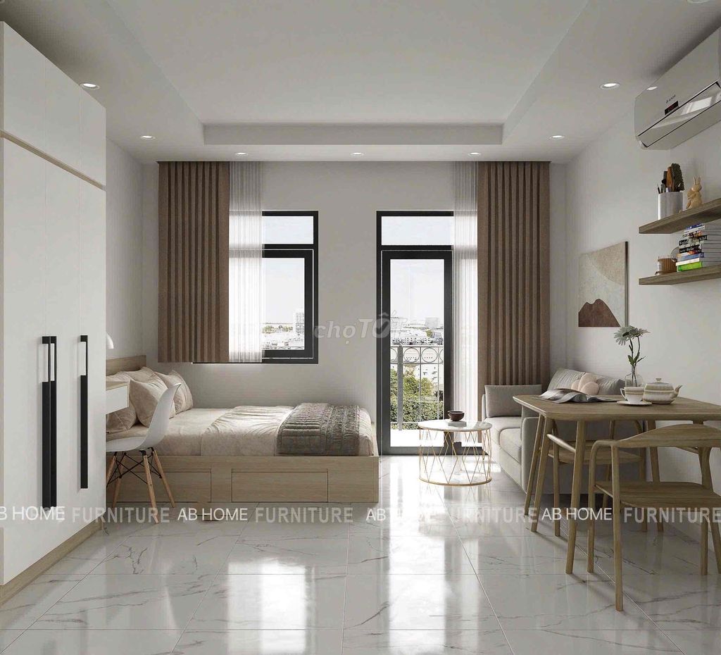 Căn hộ Ban Công mới Quận 7 35m² chỉ 8 triệu - Thiết kế sang trọng, an ninh 24/7!