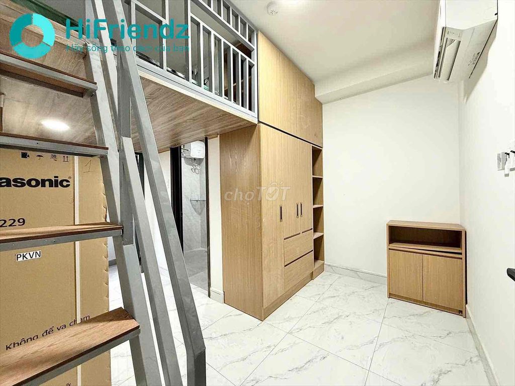 Phòng cho thuê Duplex Xô Viết Nghệ Tĩnh 20m² giá 4.6 triệu - Nội thất đầy đủ, tự do giờ giấc!