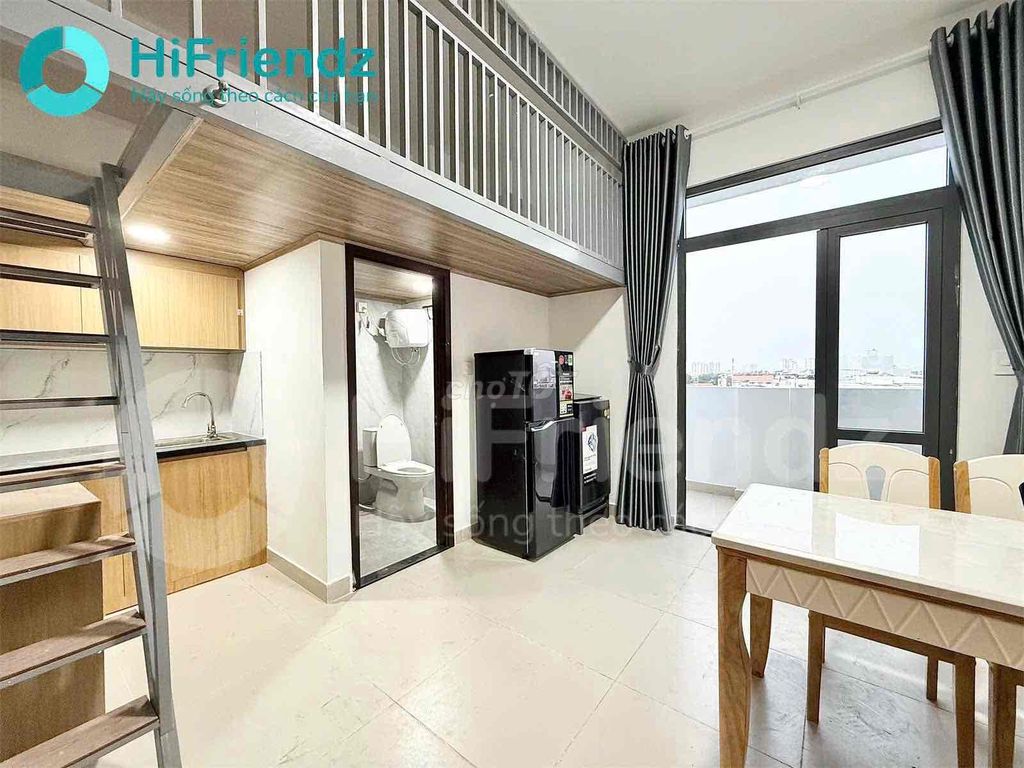 Chung cư mini duplex 35m² gần Quận 1 giá 5.2 triệu - Không gian sống lý tưởng!