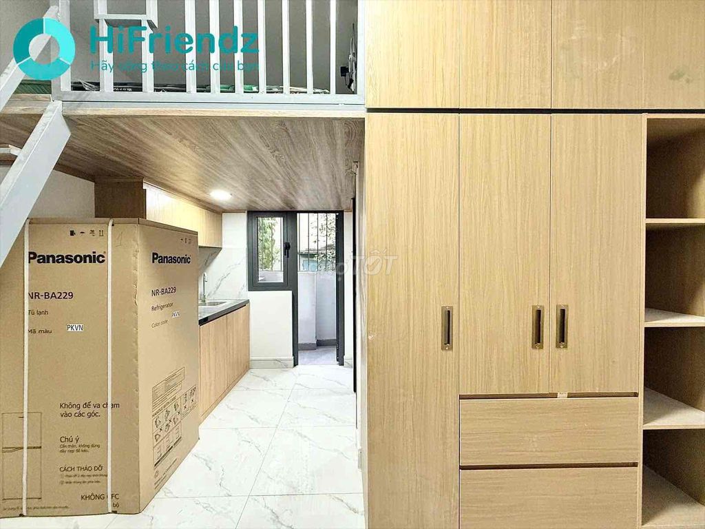 Căn hộ Duplex 25m² giá 4.6 triệu - Thuận tiện gần quận 1, quận 2!