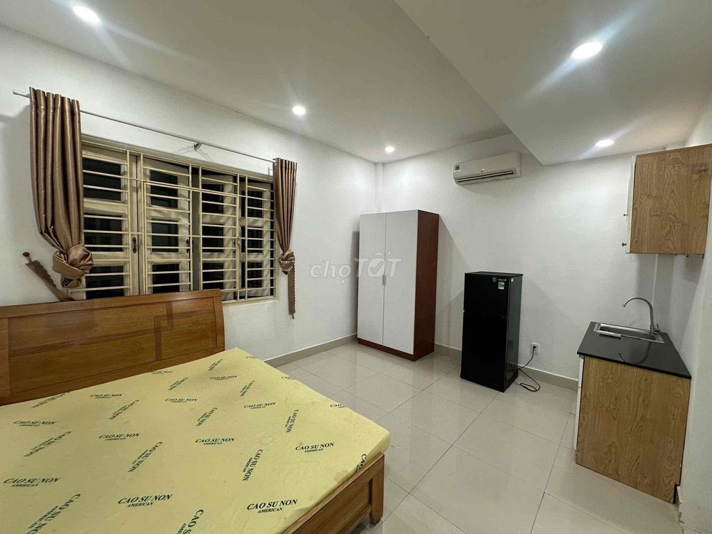 Phòng studio Nguyễn Trãi Quận 1 25m² giá 5.3 triệu - Full nội thất, dọn vào ở ngay!