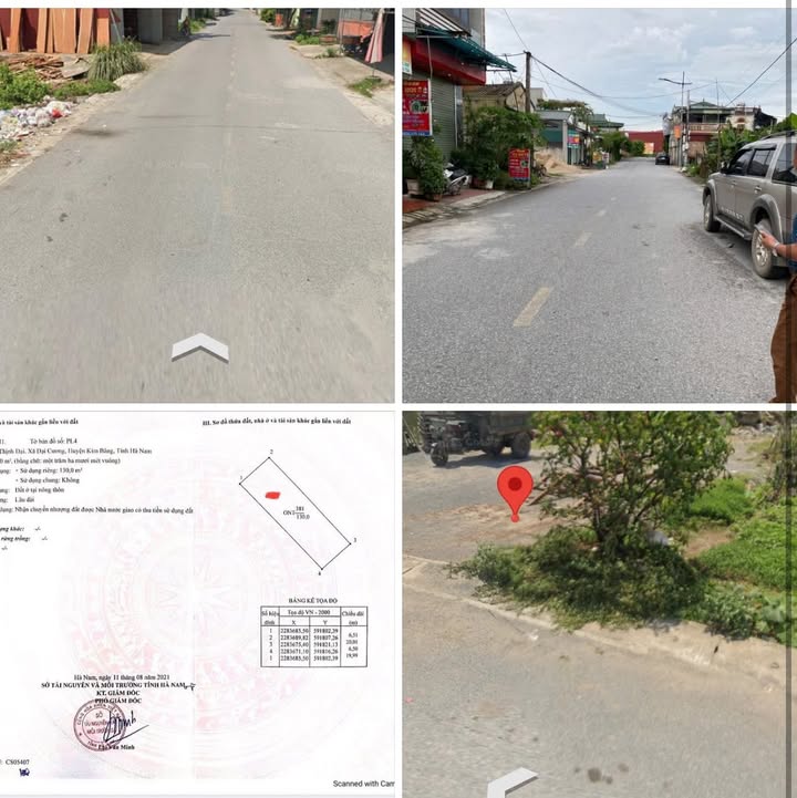 Đất nền lô góc Trục Ủy ban phường Đại Cương cũ 130m² giá 399 triệu - Cơ hội đầu tư hiếm có!