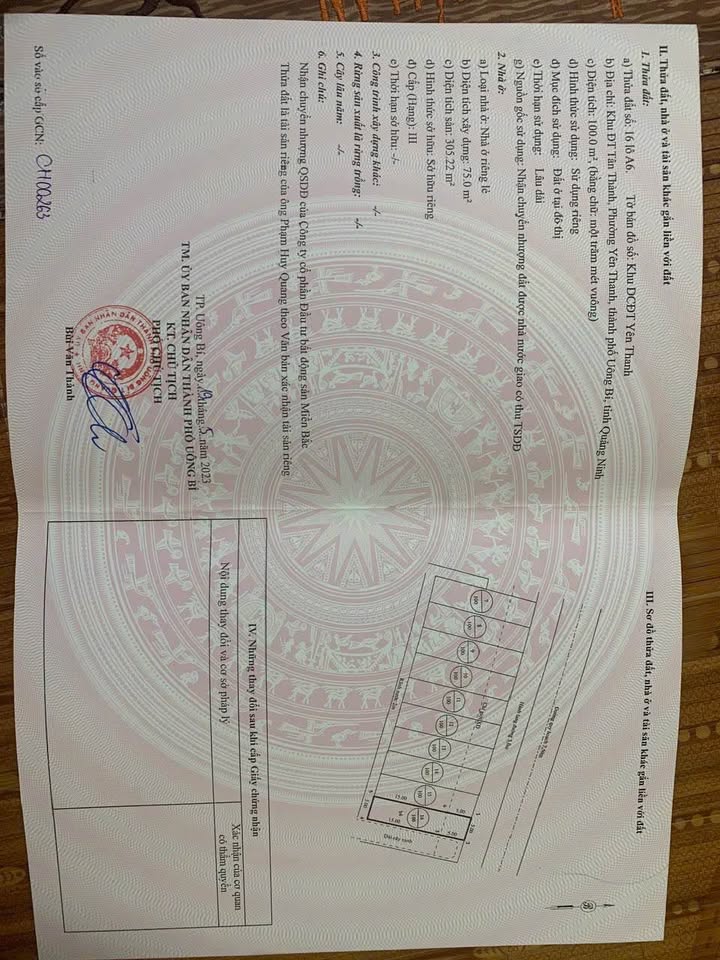 Shophouse VinCom Uông Bí 100m² giá 4.x tỷ - Cần bán gấp!