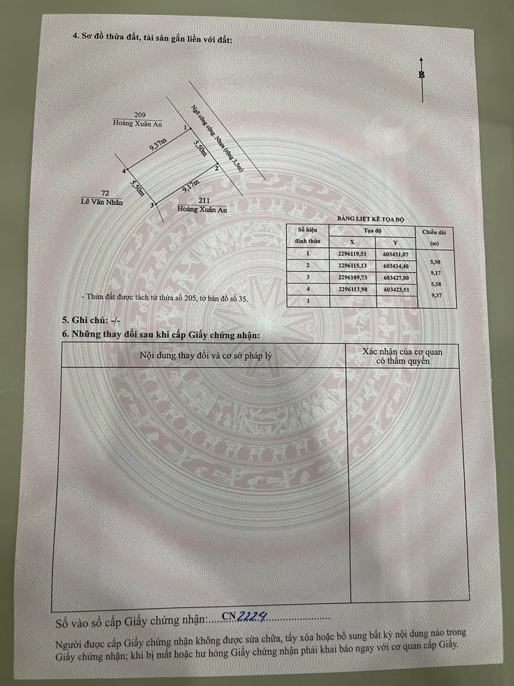 Lô đất 50,6m² tại phố Trung Nghĩa, quận Đồ Sơn - Giá 1,3 tỷ thương lượng!