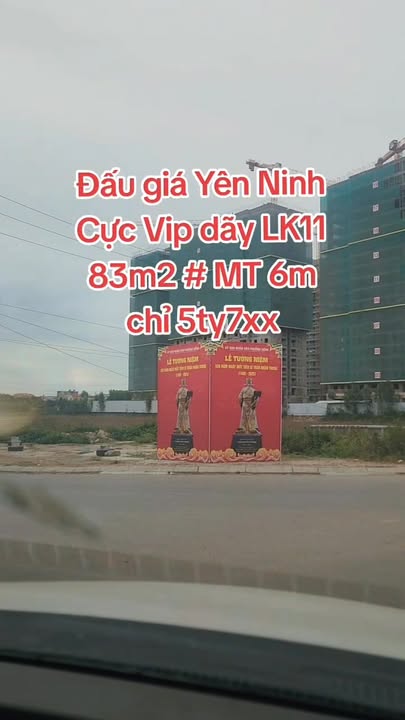 Đất nền LK11 Đường Gom, 83m² giá 5 tỷ - Chính chủ bán gấp!