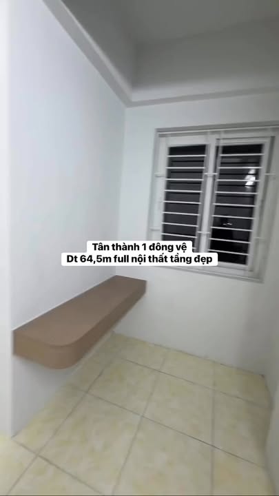 Căn hộ Tân Thành 1 Đông Vệ 64m² giá 1.7 tỷ - Đầy đủ nội thất, sẵn sàng ở ngay!