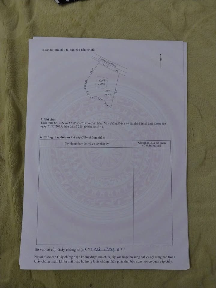 Đất thổ cư Thôn Tân Bình, Xã Đèo Gia, 757m² giá 60-70 tỷ - Mặt tiền rộng, đường ô tô tải