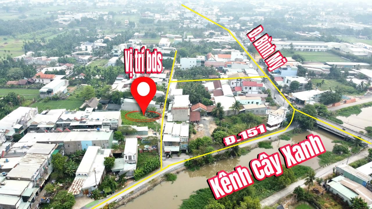 Đất nền Bình Mỹ, Củ Chi 129m² giá 2.45 tỷ - Xây dựng ngay!