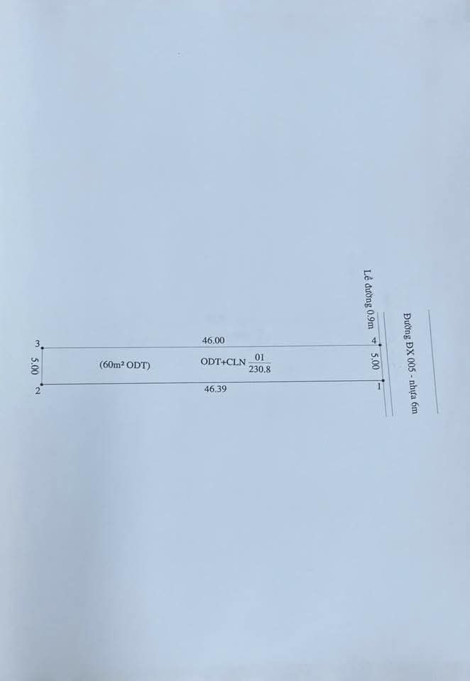 Nhà mặt tiền ĐX05 Phú Mỹ 60m² giá 3.95 tỷ - Đầu tư sinh lời ngay!