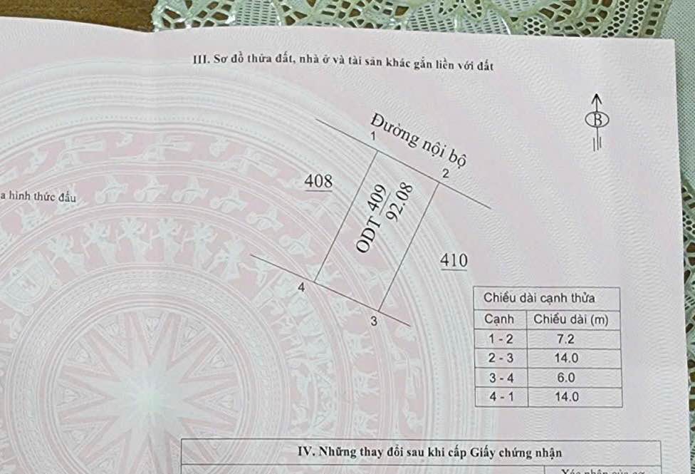 Đất phân lô Thị trấn Bằng Lũng 159m² giá 1.104 tỷ - Sổ đỏ chính chủ!