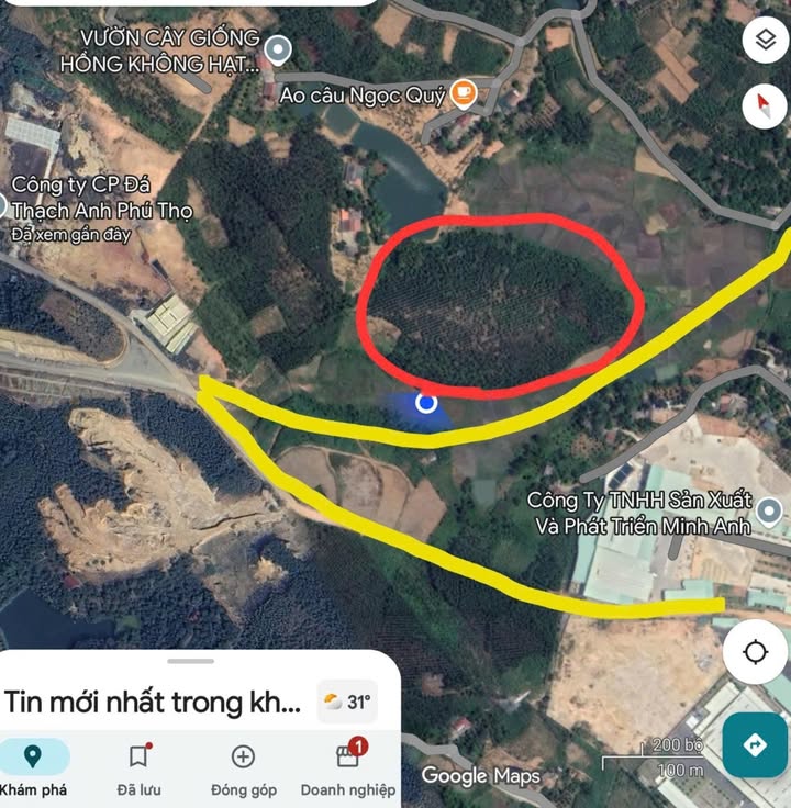 Đất công nghiệp 2,6ha tại Gia Thành, Phù Ninh - Sổ đỏ chính chủ, giá 33 tỷ!