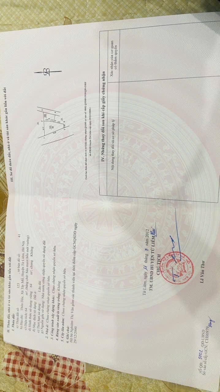 Đất nền Tây Mỗ 64m² giá nhỉnh 200 triệu - Đường thông, tiện ích đầy đủ!