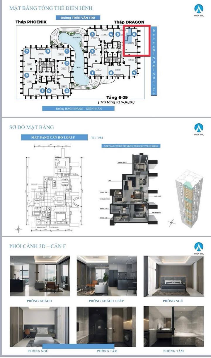 Căn hộ Landmark Đà Nẵng 64m² giá 8.852 tỷ - View triệu đô tuyệt đẹp!