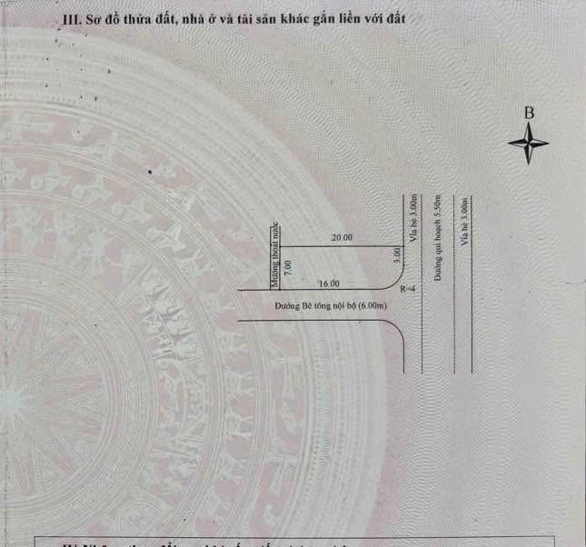 Đất nền lô góc đường Kiều Phụng, Đà Nẵng 136,6m² giá 6 tỷ - Thương lượng ngay!