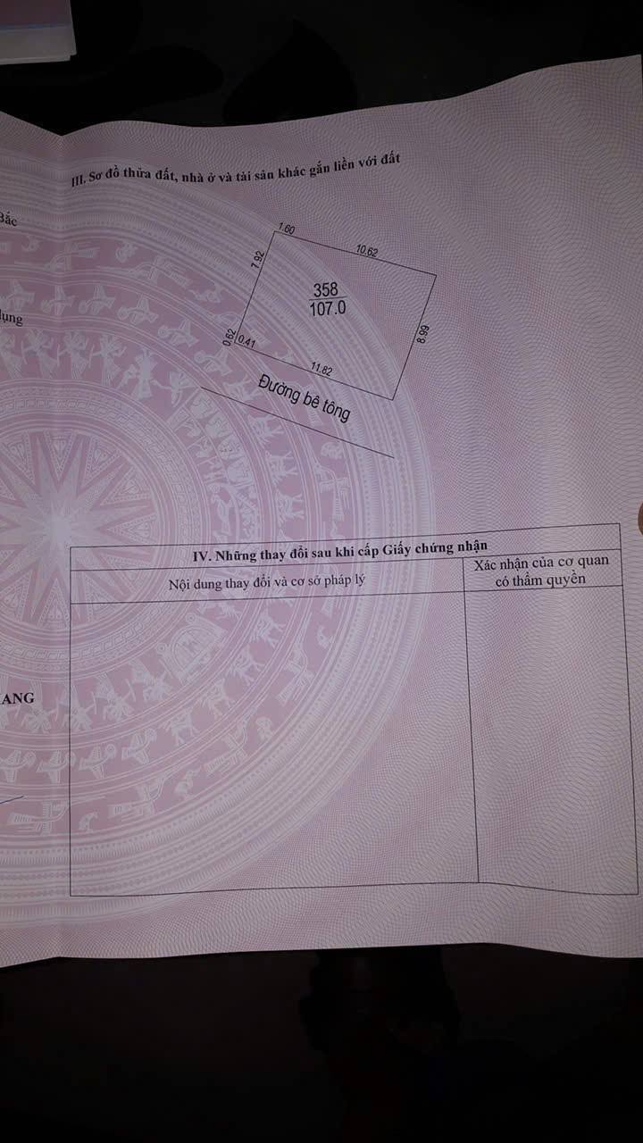 Đất thổ cư Đông Hương, Yên Lư 107m² - Tiềm năng tăng giá mạnh!