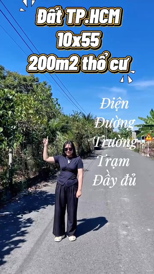 Đất thổ cư xã Trừ Văn Thố, Bình Dương 550m² - Tặng vườn cây ăn trái!