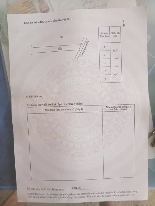 Đất thổ cư 766m² Hưng Khánh Trung A giá chỉ 600 triệu - Cơ hội đầu tư hấp dẫn!