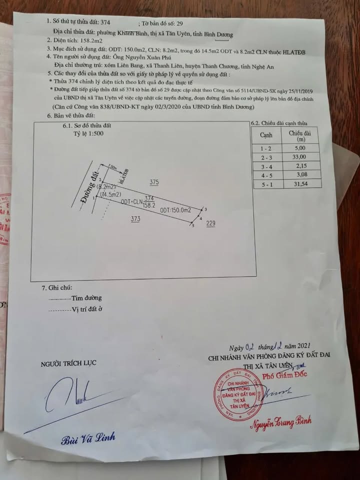 Đất thổ cư 160m² tại xã Thạnh Hội, Tân Uyên - Giá chỉ 2.2 tỷ, bớt lộc!